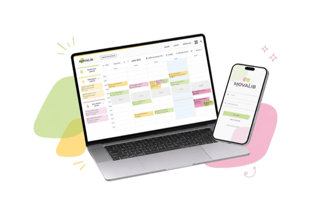 Movalib Pro — aperçu de l'interface